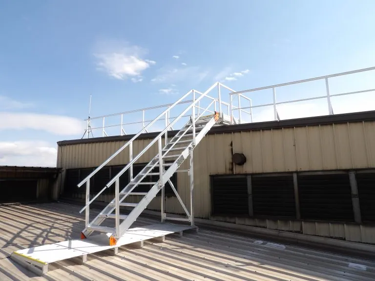 Roof Fall Protection Guardrail System Case Study in Illinois
