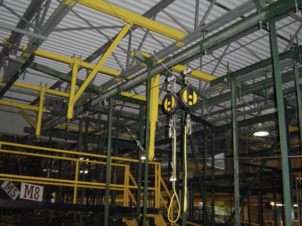 Material Handling Facility Fall Arrest System - Tritech Fall Protection ...