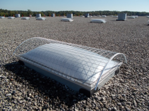 Skylight guards are an important part of your roof fall protection system.