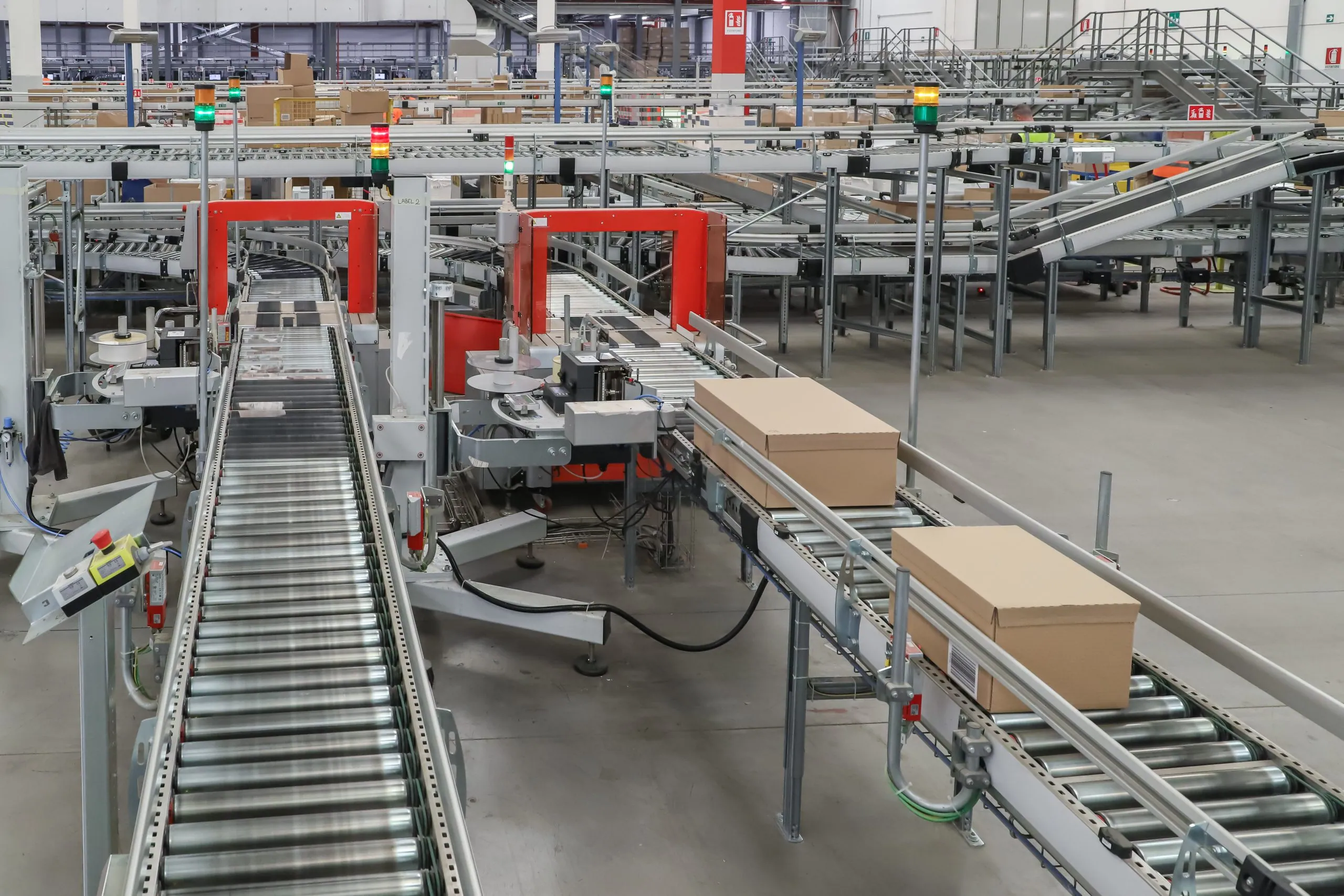 Fall protection systems installed in active manufacturing facility