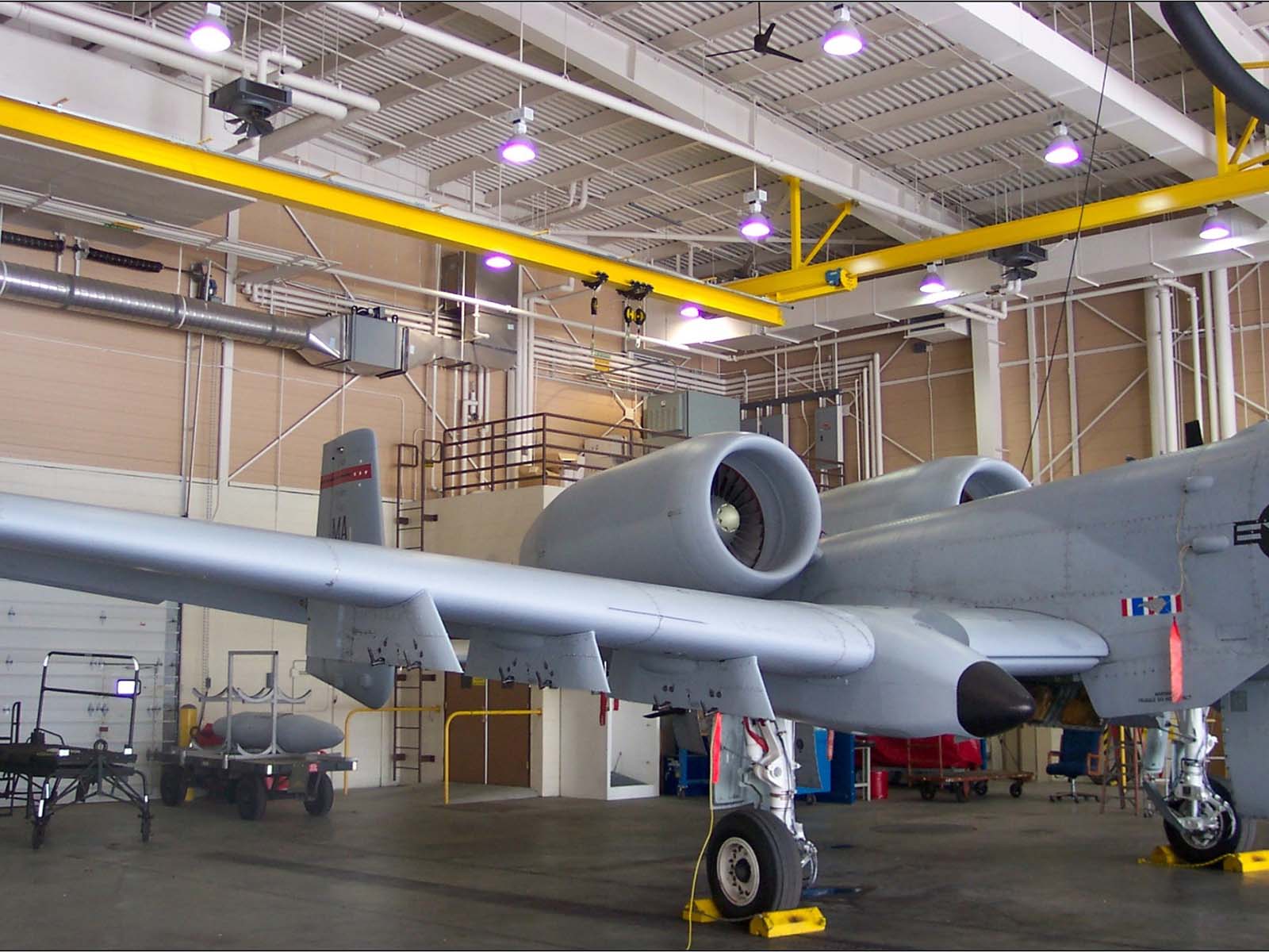 Rigid rail fall arrest system designed for government and military infrastructure maintenance