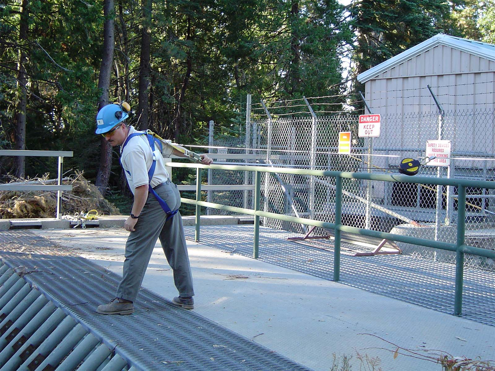 Engineered fall arrest solutions for roads, bridges, and public infrastructure work