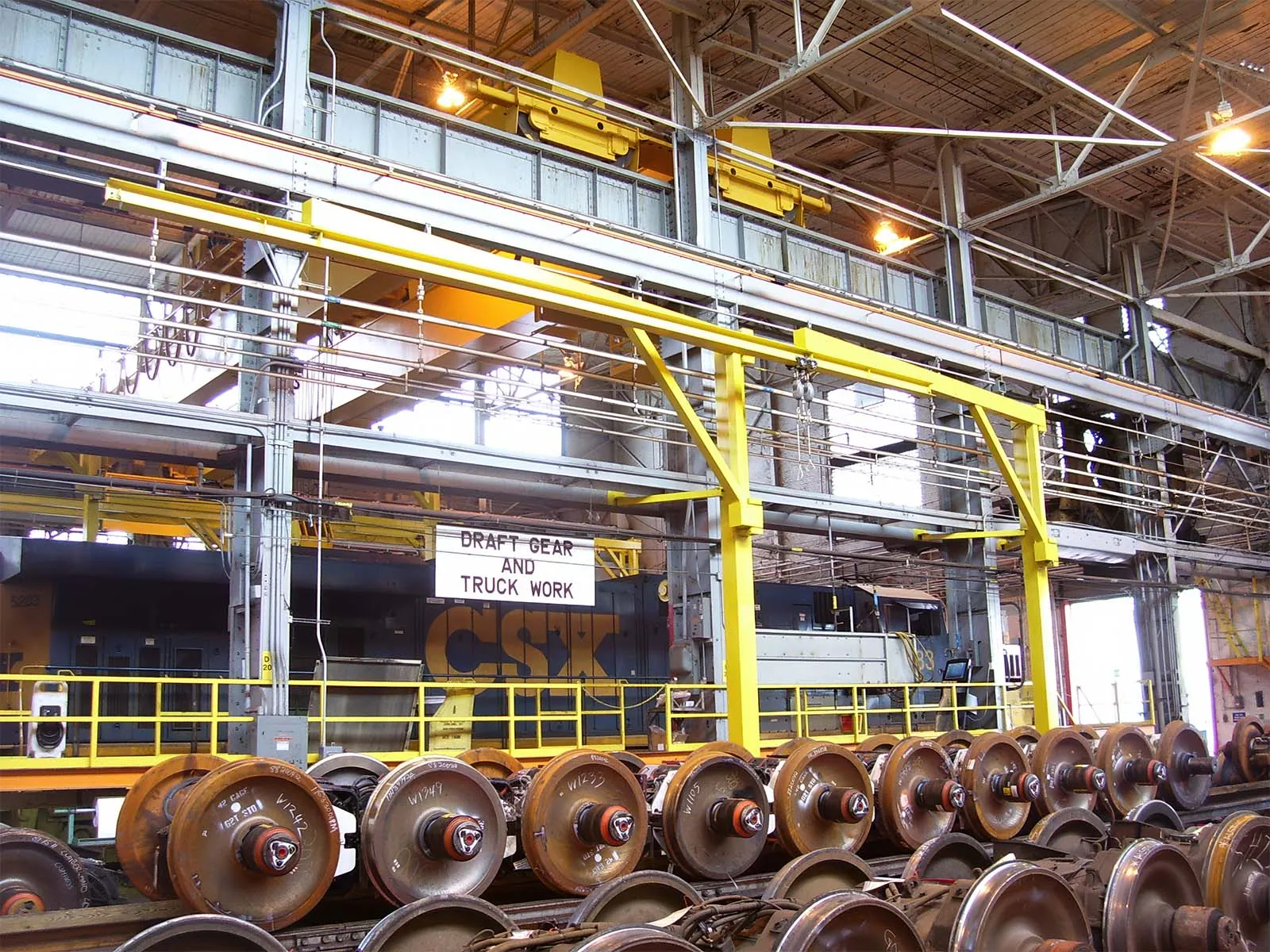 Rigid rail and lifeline systems designed for safe loading, unloading, and maintenance of transportation vehicles