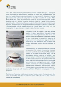 Page 2 of the Above-Ground Storage Tank Fall Protection Guide PDF