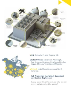 Page 3 of the Data Center Fall Protection Brochure PDF