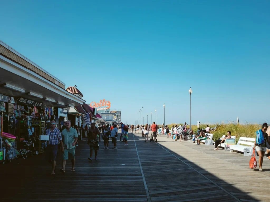 Rehoboth Beach boardwalk, Delaware
