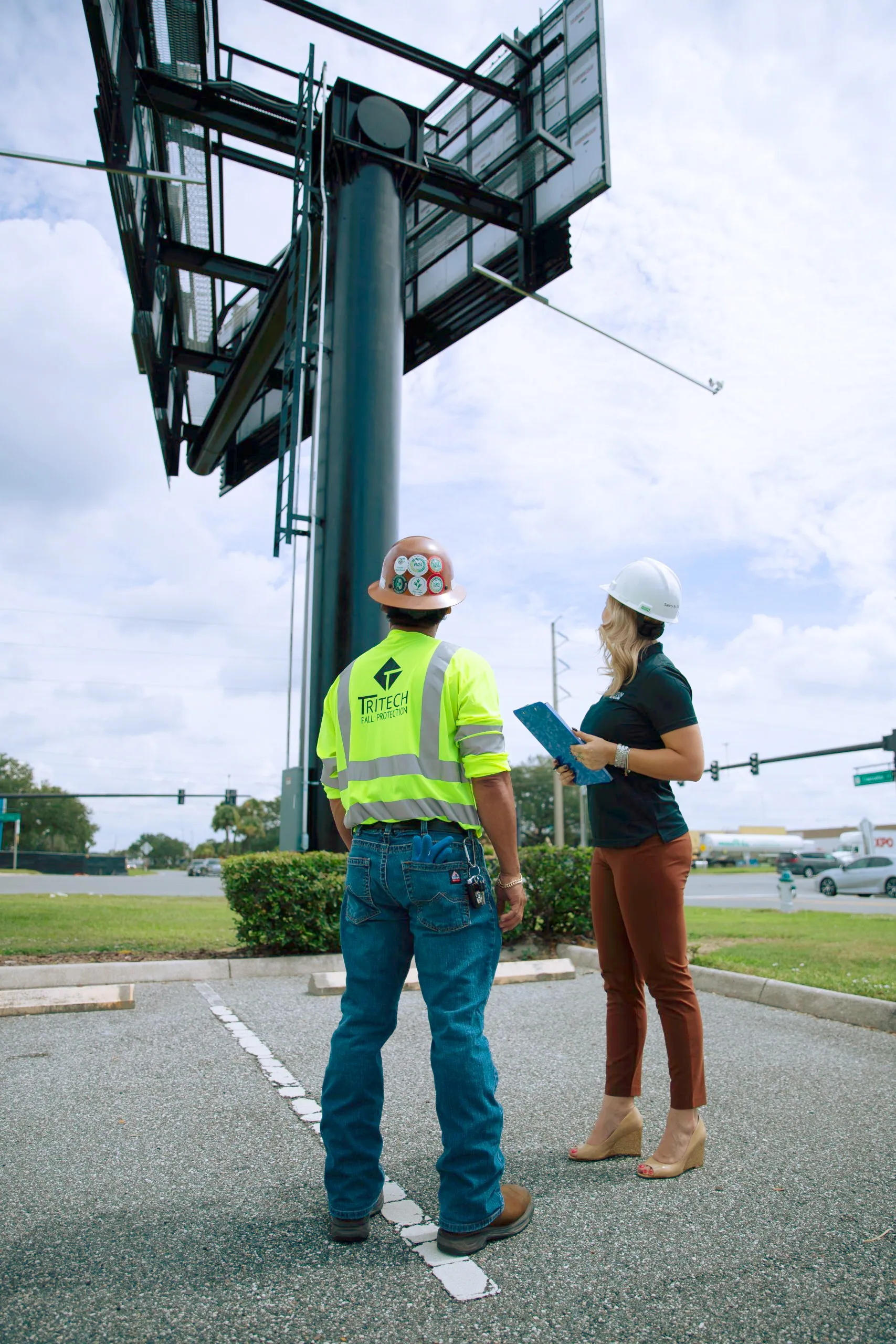 Billboard Fall Protection