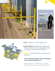 Page 3 of the Tritech Fall Protection Company Brochure PDF